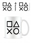 Sony PlayStation Mug Sticker Shapes Black