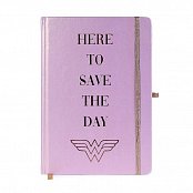 Wonder Woman Premium Notebook A5 Here to Save the Day