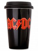 Ac/dc travel mug logo