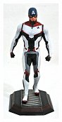 Avengers Endgame Marvel Movie Gallery PVC Statue Team Suit Captain America Exclusive 23 cm