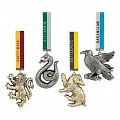 Harry potter tree ornaments hogwarts mascots 4-pack