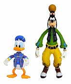 Kingdom Hearts 3 Select Action Figures 2-Pack Goofy & Donald 10 - 18 cm