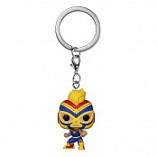 Marvel Luchadores Pocket POP! Vinyl Keychains 4 cm Captain Marvel Display (12)