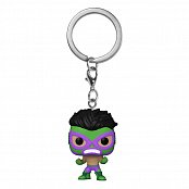 Marvel Luchadores Pocket POP! Vinyl Keychains 4 cm Hulk Display (12)
