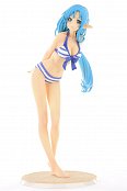 Sword art online pvc statue 1/6 asuna swimwear ver. premium alo 25 cm