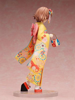 A Certain Scientific Railgun T PVC Statue 1/7 Mikoto Misaka Furisode Version 24 cm