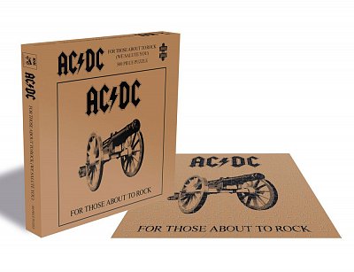 AC/DC Rock Saws Jigsaw Puzzle For Those About To Rock (500 pieces)