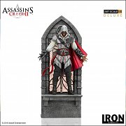 Assassin\'s Creed II Art Scale Statue 1/10 Ezio Auditore Deluxe 31 cm --- DAMAGED PACKAGING