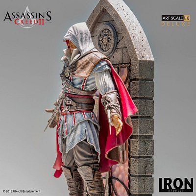 Assassin\'s Creed II Art Scale Statue 1/10 Ezio Auditore Deluxe 31 cm --- DAMAGED PACKAGING