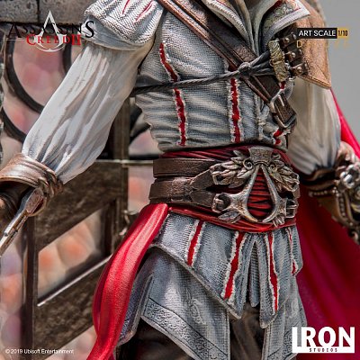 Assassin\'s Creed II Art Scale Statue 1/10 Ezio Auditore Deluxe 31 cm --- DAMAGED PACKAGING