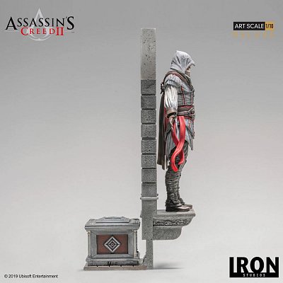 Assassin\'s Creed II Art Scale Statue 1/10 Ezio Auditore Deluxe 31 cm --- DAMAGED PACKAGING