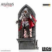 Assassin\'s Creed II Art Scale Statue 1/10 Ezio Auditore Deluxe 31 cm --- DAMAGED PACKAGING