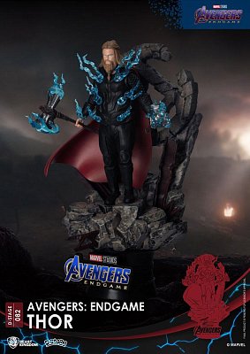 Avengers: Endgame D-Stage PVC Diorama Thor Closed Box Version 16 cm