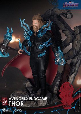 Avengers: Endgame D-Stage PVC Diorama Thor Closed Box Version 16 cm