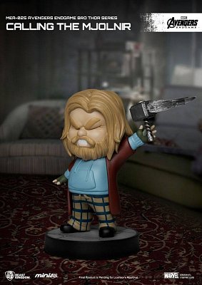 Avengers: Endgame Mini Egg Attack Figure Bro Thor Series Calling the Mjolnir 8 cm