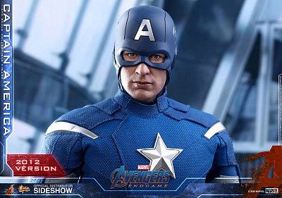 Avengers: Endgame Movie Masterpiece Action Figure 1/6 Captain America (2012 Version) 30 cm