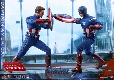 Avengers: Endgame Movie Masterpiece Action Figure 1/6 Captain America (2012 Version) 30 cm