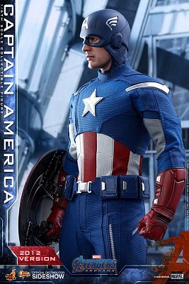 Avengers: Endgame Movie Masterpiece Action Figure 1/6 Captain America (2012 Version) 30 cm - Damaged packaging