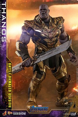 Avengers: Endgame Movie Masterpiece Action Figure 1/6 Thanos Battle Damaged Version 42 cm