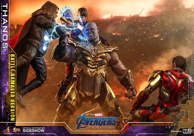 Avengers: Endgame Movie Masterpiece Action Figure 1/6 Thanos Battle Damaged Version 42 cm