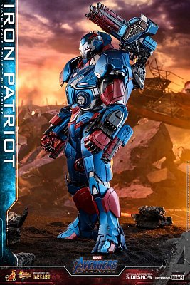 Avengers: Endgame Movie Masterpiece Series Diecast Action Figure 1/6 Iron Patriot 32 cm