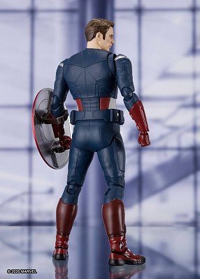 Avengers: Endgame S.H. Figuarts Action Figure Captain America Cap VS. Cap Edition 15 cm