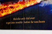 Back to the Future WoodArts 3D Wooden Wall Art DeLorean 30 x 40 cm