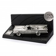 Batman 1966 Pewter Collectible Statue Batman 80th Classic Batmobile Limited Edition 19 cm