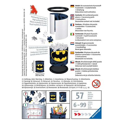 Batman 3D Puzzle Pencil Holder (54 pieces)