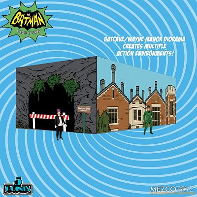 Batman Classic TV Series 5 Points Action Figures Deluxe Box Set Batman (1966) 9 cm