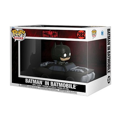 Batman POP! Rides Super Deluxe Vinyl Figure Batman in Batmobile 15 cm