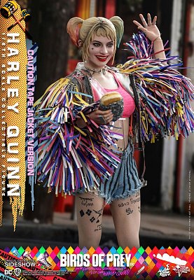 Birds of Prey Movie Masterpiece Action Figure 1/6 Harley Quinn (Caution Tape Jacket Version) 29 cm