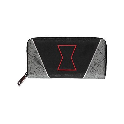 Black Widow Zip Around Wallet Hourglass
