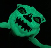 Boglins Hand Puppet Dark Lord Bog O Bones  (Glow In The Dark)