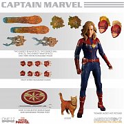 Captain Marvel Action Figure 1/12 Captain Marvel 16 cm