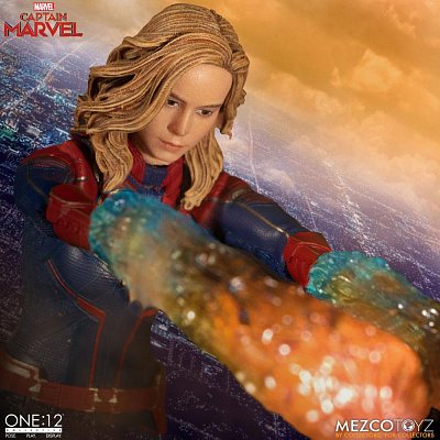 Captain Marvel Action Figure 1/12 Captain Marvel 16 cm