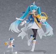 Character Vocal Series 01: Hatsune Miku Figma Action Figure Snow Miku Snow Parade Ver. 13 cm