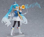 Character Vocal Series 01: Hatsune Miku Figma Action Figure Snow Miku Snow Parade Ver. 13 cm