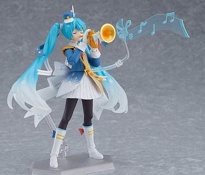Character Vocal Series 01: Hatsune Miku Figma Action Figure Snow Miku Snow Parade Ver. 13 cm
