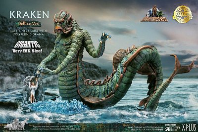 Clash of the Titans Gigantic Soft Vinyl Statue Ray Harryhausens Kraken Deluxe Ver. 35 cm