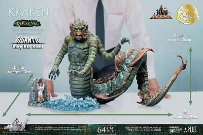 Clash of the Titans Gigantic Soft Vinyl Statue Ray Harryhausens Kraken Deluxe Ver. 35 cm