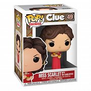 Clue POP! Movies Vinyl Figure Miss Scarlet w/Candlestick 9 cm