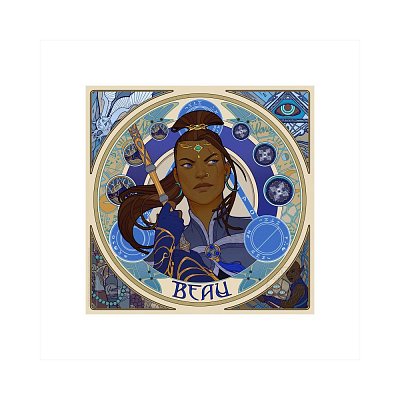 Critical Role Art Print Mighty Nein Portrait Series: Beau 35 x 35 cm - unframed