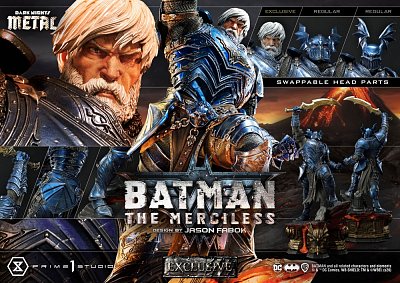 Dark Nights: Metal Statues 1/3 The Merciless & The Merciless Exclusive 112 cm Assortment (3)