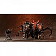 Dark Souls Game Piece Collection Plastic Model Kits Elite Knight & Chaos Witch Quelaag 4 - 9 cm - Damaged packaging