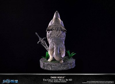 Dark Souls PVC SD Statue The Great Grey Wolf Sif 22 cm