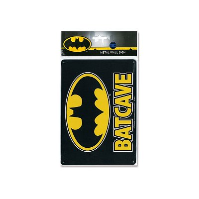 DC Comics Tin Sign Batcave 15 x 21 cm