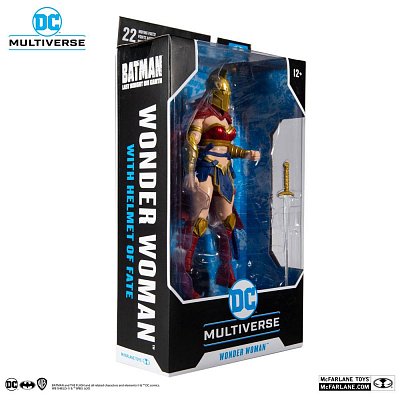 DC Multiverse Action Figure LKOE Wonder Woman with Helmet of Fate 18 cm