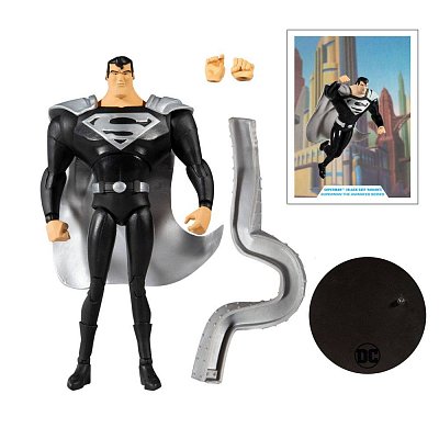 DC Multiverse Action Figure Superman Black Suit Variant (Superman: The Animated Series) 18 cm