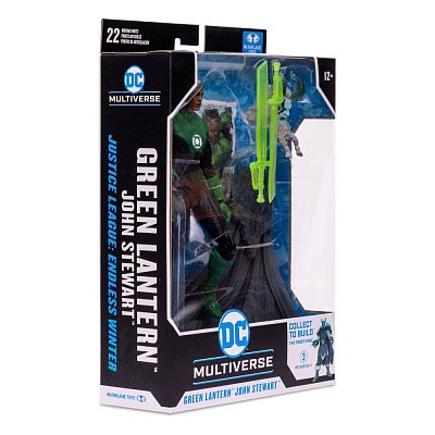 DC Multiverse Build A Action Figure Green Lantern John Stewart Endless Winter 18 cm